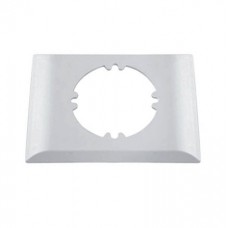 Πλαίσιο 1Θ. για Κανάλι Πλαστικό 100mmX40mm / 100mmX60mm Λευκό